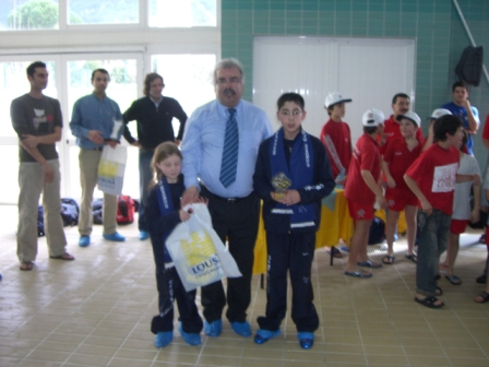 Entrega do trofeú